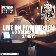 DJ RL 8 O'CLOCK MIXTAPE LIVE ON (98.9 FM PHILLY) @POWER99PHILLY 2-18-15