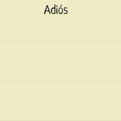 Adios (prod. Chef Byer)