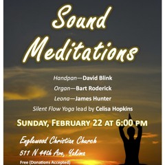 Sound Meditation Concert (with Bart Roderick and James Hunter
