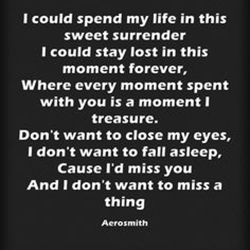 Aerosmith I Don T Want To Miss A Thing Cover By ruunii Aerosmith I Don T Want To Miss A Thing Cover By ruunii