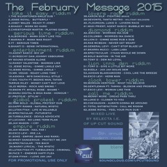 The February Message 2015 (conscious reggae mixtape)