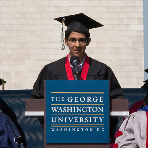 Stream Alumna Noreen Kassam, 2012 GW Commencement Student Speaker by GW