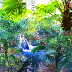 Behind The Waterfall