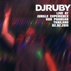 DJ Ruby Live at Jungle Experience, Koh Phangan Thailand, 02 - 02 - 15