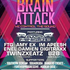 DIGITRAXX @ BRAIN ATTACK | WE CONTROL THE SOUND , CITY PLAZA , JB , 20.2.2015
