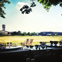 A cold beer in your hand and the sun in your face