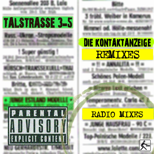 Talstrasse 3 - 5 - Die Kontaktanzeige (Andy LaToggo Remix)(Radio Edit)