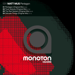 MNTN024 - Matt Mus - Pentagon (Original Mix)