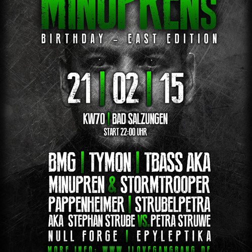 TBASS @ Minupren Bday - KW 70 Bad Salzungen 21.02.15