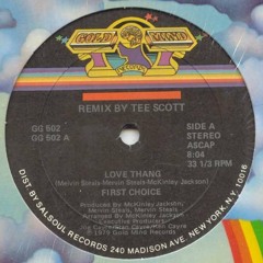 First Choice - Love Thang (Disco Tech Dj Edit)