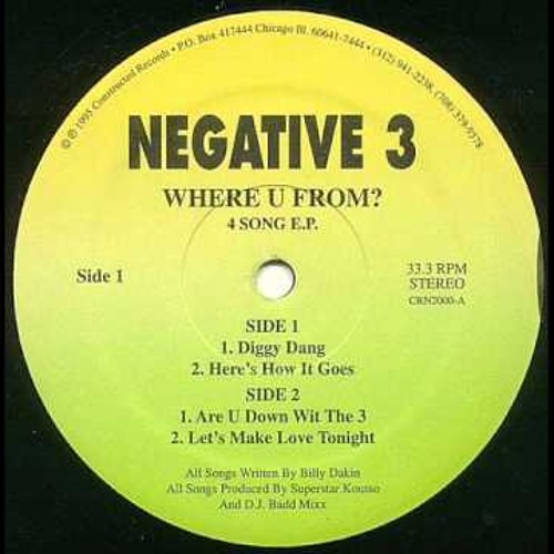 Negative 3 - Here's How It Goes