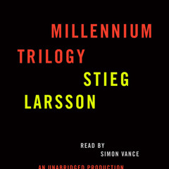 Stieg Larsson Millennium Trilogy Audiobook CD Bundle by Stieg Larsson, read by Simon Vance