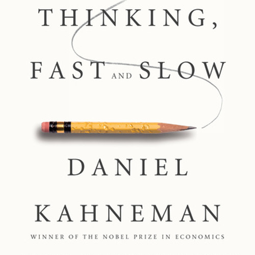 Thinking, Fast and Slow book cover
