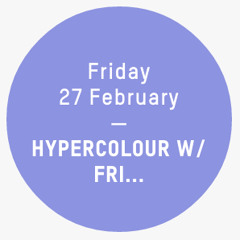 Rinse FM Hypercolour | Frits Wentink Guestmix