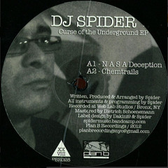 5 clips from "Curse Of The Underground EP" - DJ Spider (PBR028 12" vinyl)
