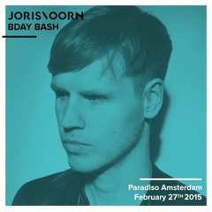 Edwin Oosterwal at Joris Voorn B-day Bash, Paradiso Amsterdam February 27 2015