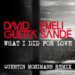 David Guetta Feat Emili Sandé - What I Did For Love (Quentin Mosimann Remix)