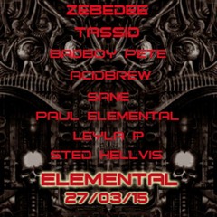 Sted Hellvis - ELEMENTAL @ CLUB 414:  27-03-15 Promo Mix