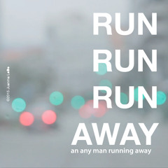 An any man running away