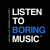 Artwork for LISTEN TO BORING MUSIC / LAID BACK SUMMER MIX  (MIXED BY TR)