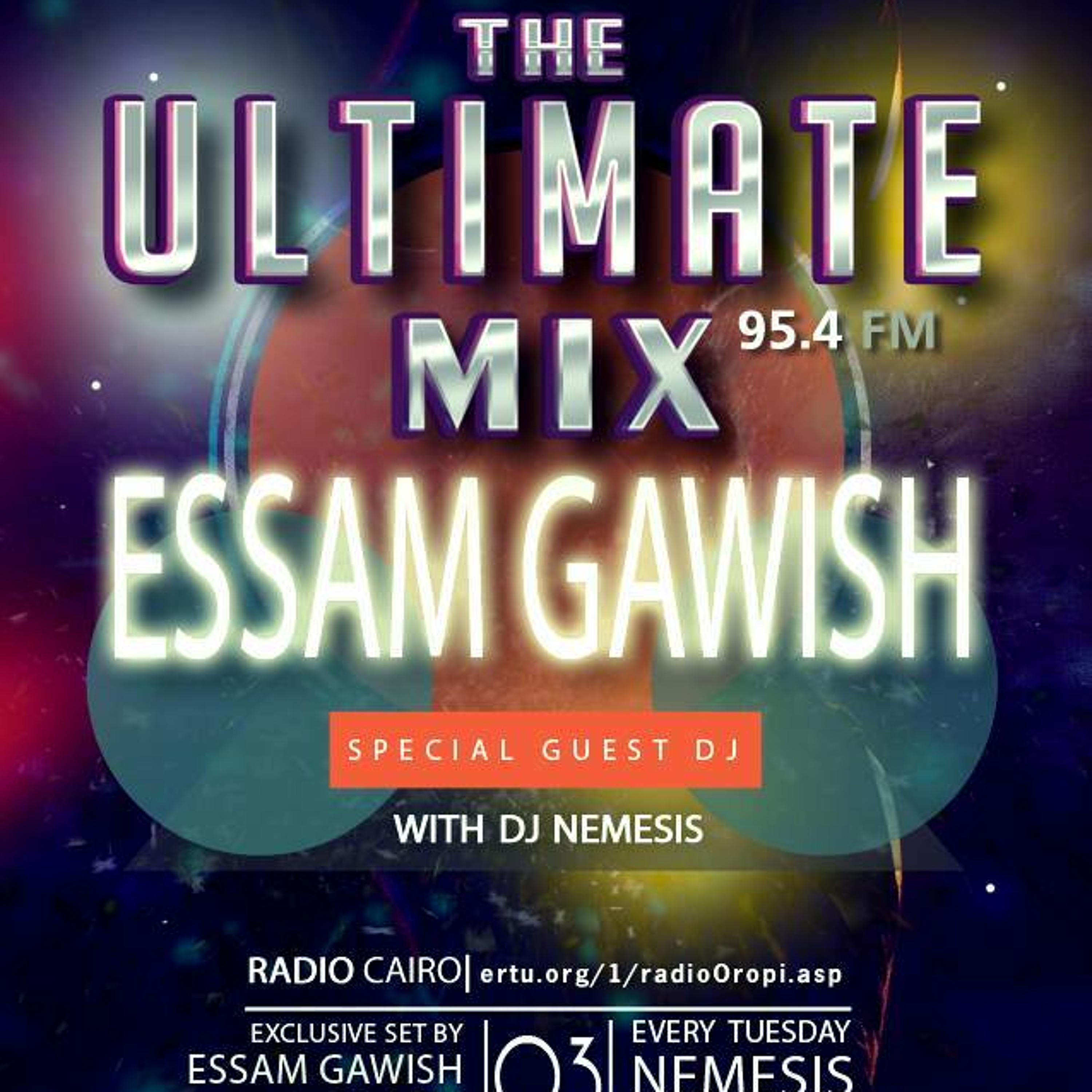 Nemesis - The Ultimate Mix Radio Show (010) 03/3/2015 (Guest Essam Gawish) episode artwork