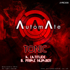 Tonic - Prime Number - AM8D008 - Out Now!