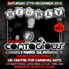 RUFFSTUFF WITH HARRY SHOTTA @ HIGHLY CONTAGIOUS (27TH DEC 2014) CLIP