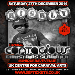 RANDALL WITH  MOOSE & PHANTOM @ HIGHLY CONTAGIOUS (27TH DEC 2014) CLIP