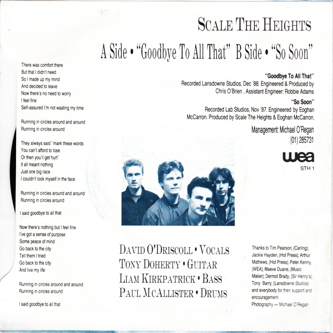 Stream Scale The Heights - Goodbye To All That c/w So Soon by