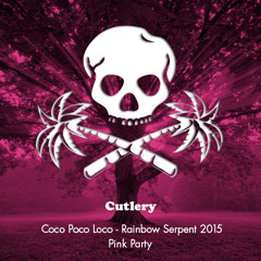 Cutlery - CocoPocoLoco - Pink party set - Rainbow 2015