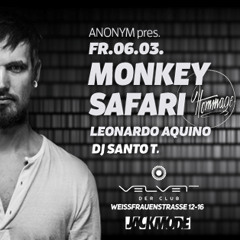 Radio Promotion // Monkey Safari & Leonardo Aquino @ Velvet Club