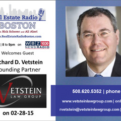 Richard Vetstein Interview Real Estate Radio Boston 3.2.15