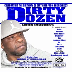 THE DIRTY DOZEN PROMO MIX ((MARCH 28TH    ON THE ROX NIGHTCLUB))