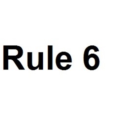 Rule 6 to learn english