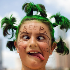 Rodeo Monkey in Cloudy city