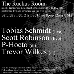 Tobias Schmidt Live in The Ruckus Room 02-21-2015