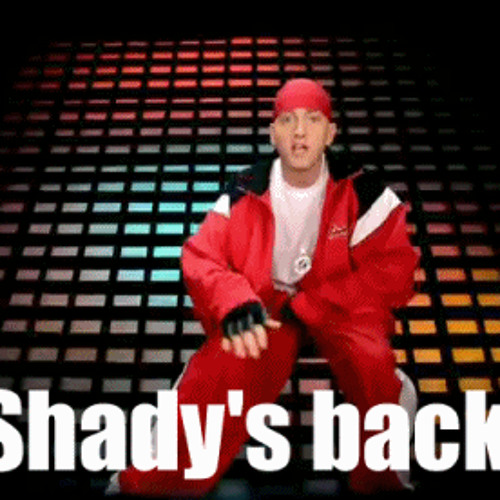 Eminem guess whos clearance back