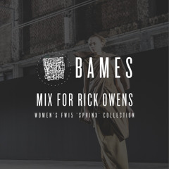 MIX FOR RICK OWENS WOMEN’S FW15 ‘SPHINX’ COLLECTION