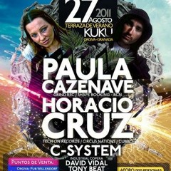 TONNY BEAT @ With PAULA CAZENAVE & HORACIO CRUZ "Terraza Kuku" (27-08-11)