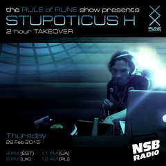 Rule Of Rune 047 - Stupoticus H - 2-Hr Takeover (02.26.2015)