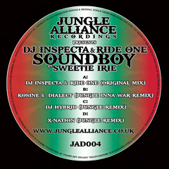 Sound Boy / Dj Inspecta & Ride one feat Sweetie Irie / Jungle Alliance recordings