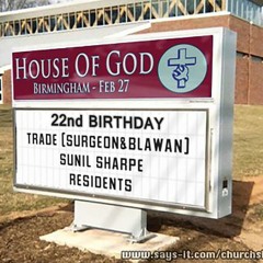 Sunil Sharpe @ House Of God 22nd Birthday (27/2/15)