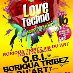 TONNY BEAT @ WE LOVE TECHNO With OBI & BORIQUA TRIBEZ & DUART "SALA WOW-Granada" (16-11-13)