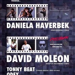 TONNY BEAT @ With DANIELA HAVERBECK & DAVID MOLEON "SALA LA VACA CLUB" (Ponferrada-LEON)(24-10-14)