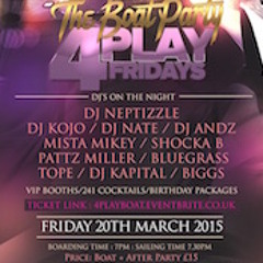 #4playboatparty-hip hop n r'n'b mixed by @topeswarve