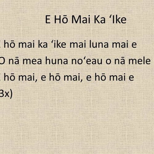 Stream E Ho Mai Ka Ike by Kamehameha Schools Listen online for free