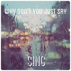 Why Don't You Just Say