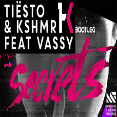 Tiesto & KSHMR Feat. Vassy - Secrets (Haaradak Hardstyle Bootleg) Free DL