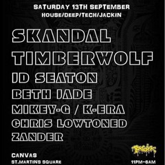 Live @ Canvas, Leicester *SEPT2014* (mixed by JD Seaton)