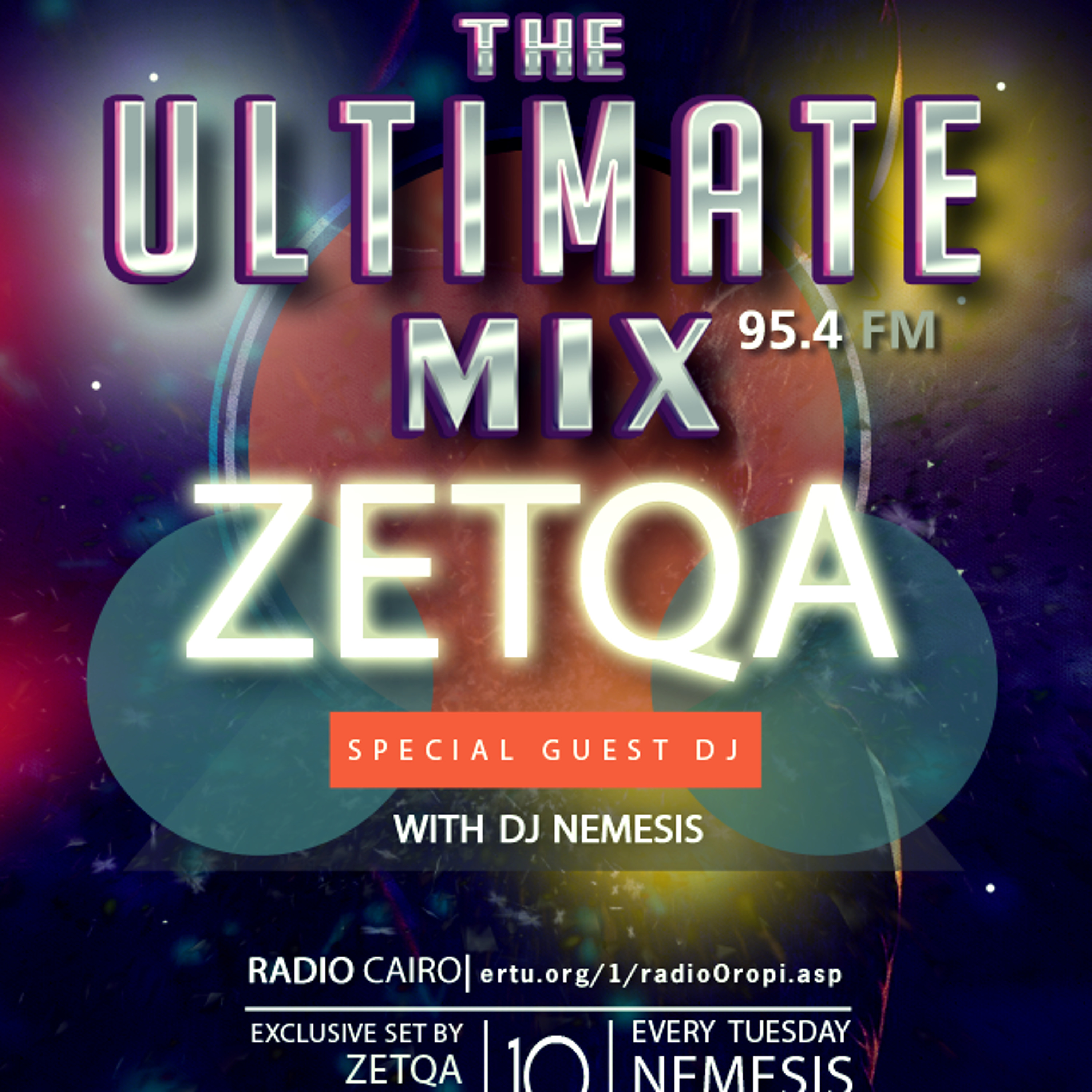 Nemesis - The Ultimate Mix Radio Show (011) 10/3/2015 (Guest Zetqa) episode artwork